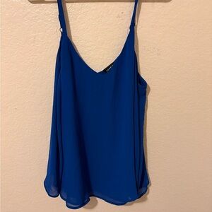 Torrid Sapphire Blue  Lined Camisole size 0(large)